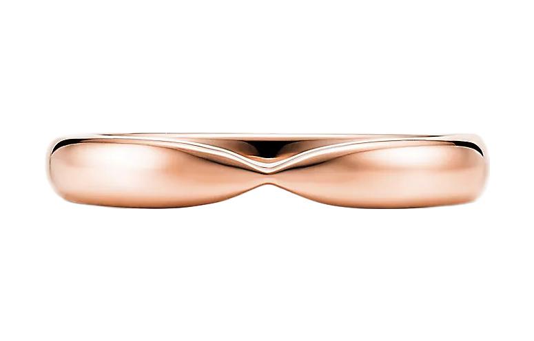 Order TIFFANY & CO. 18K Rose Gold Ring Unisex Couple Design. GRP08148