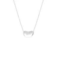 TIFFANY & CO. Elsa Peretti Large Bean Necklace 925 Silver Unisex Couple Design 25340779 TIFFANY & CO. Elsa Peretti Large Bean Necklace 925 Silver Unisex Couple Design 25340779