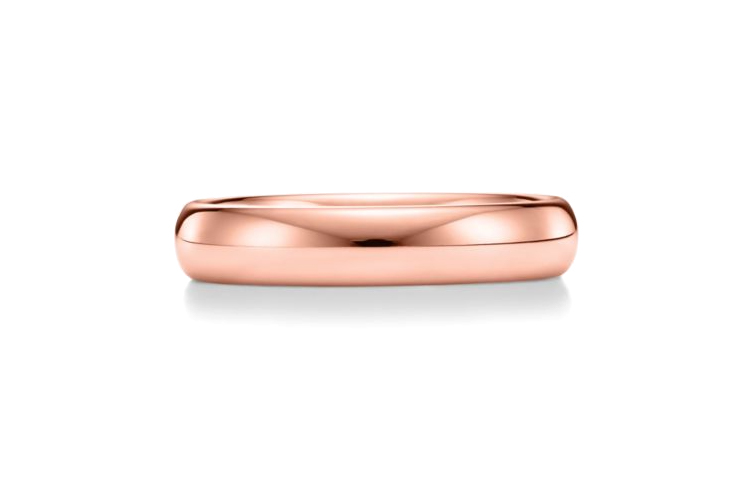TIFFANY & CO. Engraved 18K Rose Gold Ring for Men - Rose Gold Color GRP12378 圖 4