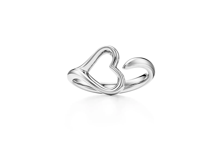 TIFFANY & CO. Fluid Loop Decor Silver Ring Unisex Couple Style - Silver 60152480 圖 3