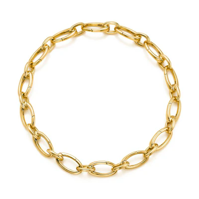Tiffany & Co. Gold Clasp Bracelet Unisex Couple Design 60120533