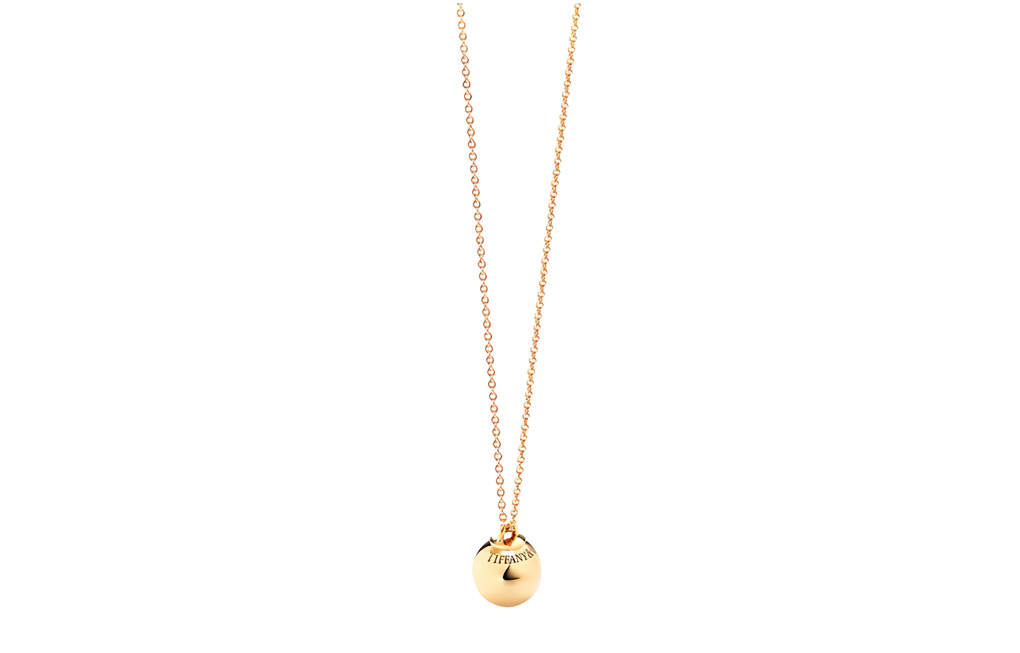 Tiffany & Co. HardWear Ball Design 18K Gold Unisex Necklace Gold 60007716