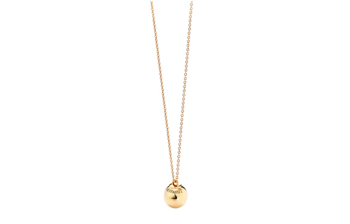 Tiffany & Co. HardWear Ball Design 18K Gold Unisex Necklace Gold 60007716 圖 3