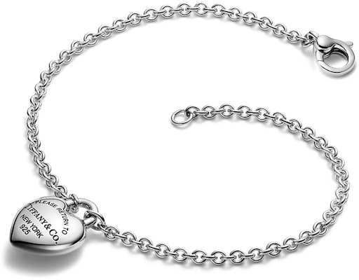 TIFFANY & CO. 愛心造型925銀手鍊 情侶設計 男女通用 - 銀色 GRP12566 Lookbook TIFFANY & CO. 愛心造型925銀手鍊 情侶設計 男女通用 - 銀色 GRP12566