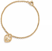 TIFFANY & CO. Heart 18K Gold Bracelet Gold Unisex Couple Style. GRP12571 TIFFANY & CO. Heart 18K Gold Bracelet Gold Unisex Couple Style. GRP12571
