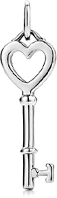 TIFFANY & CO. 心形鑰匙吊墜純銀情侶項鍊 60012565 Order TIFFANY & CO. 心形鑰匙吊墜純銀情侶項鍊 60012565