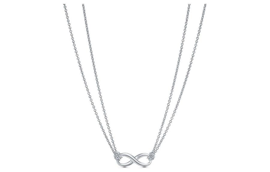 TIFFANY & CO. Infinity Series Silver Necklace Unisex Couple Design. 60014061 圖 2
