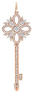 ティファニー&コー キーズ ローズゴールドペンダント - ユニセックスキー型ネックレス 63106496 Order ティファニー&コー キーズ ローズゴールドペンダント - ユニセックスキー型ネックレス 63106496