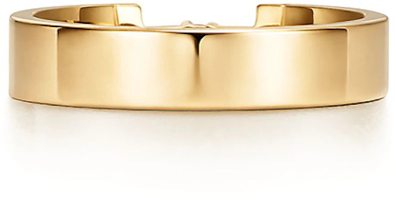 Tiffany & Co. 字母标志18K金戒指 情侣对戒 - 金色 62509708 Shop Tiffany & Co. 字母标志18K金戒指 情侣对戒 - 金色 62509708