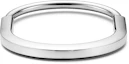 Shop TIFFANY & CO. 18K白金手鐲中性銀飾-極簡時尚風格. GRP12243
