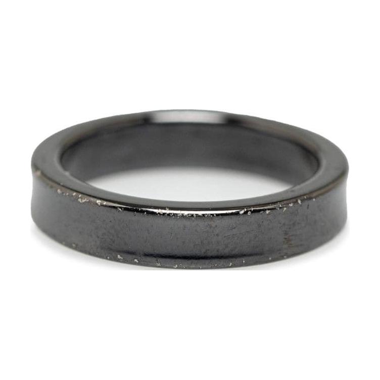 TIFFANY & CO. Logo Design Metallic Ring Unisex Couple Ring - Gray ADVDJSTCYZ6ZHY3X