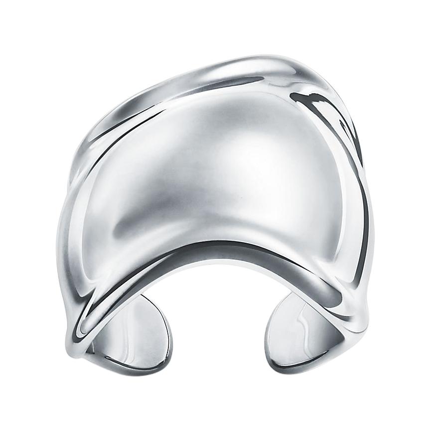 TIFFANY & CO. Logo Silver Ring Unisex Couple Design - Silver. 74238300 圖 3