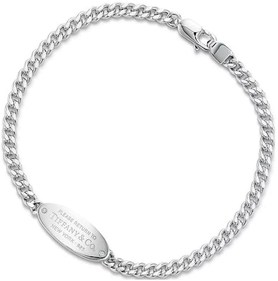 ティファニー リターントゥティファニー™ オーバルIDブレスレット (シルバー&ダイヤモンド) GRP11304 Buy ティファニー リターントゥティファニー™ オーバルIDブレスレット (シルバー&ダイヤモンド) GRP11304