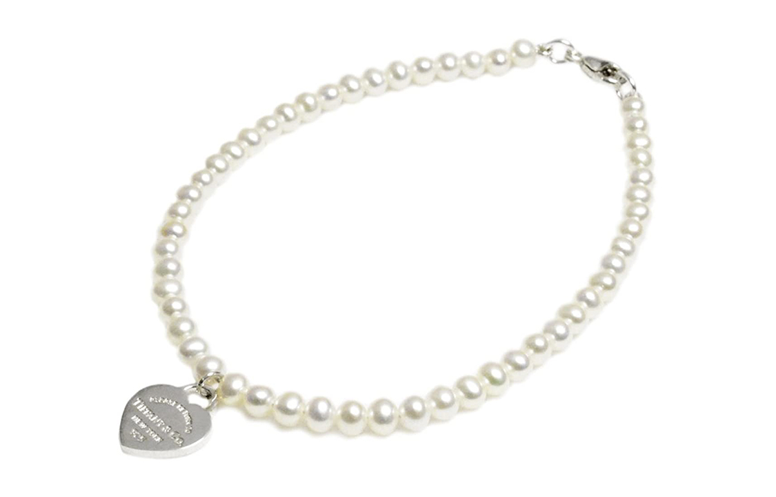 Tiffany & Co. Return to Tiffany  Pearl Bracelet Medium - White. 26658578 圖 2