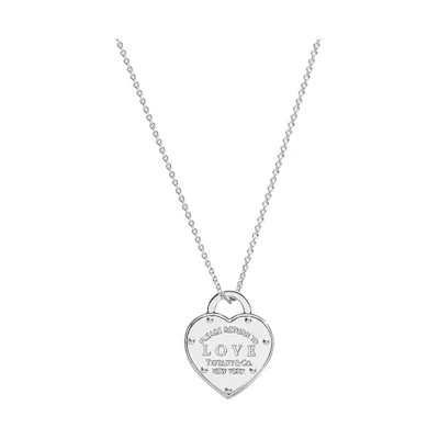 Tiffany & Co. Return to Tiffany Heart Pendant Necklace Silver Unisex Couples. 36340509