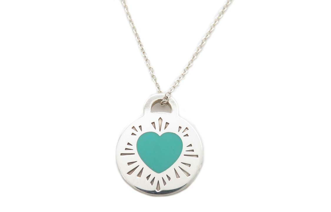 Tiffany & Co. Return to Tiffany Heart Pendant Necklace Sterling Silver 925. 60563136 圖 2