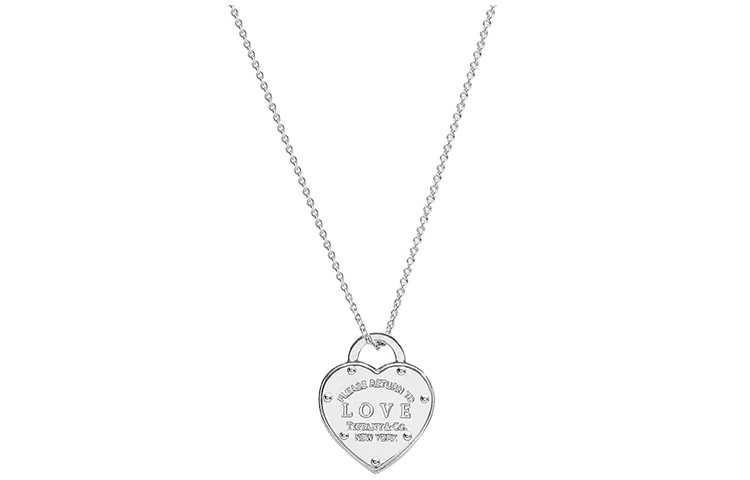 Tiffany & Co. Return to Tiffany Heart Pendant Necklace Silver Unisex Couples. 36340509 圖 2