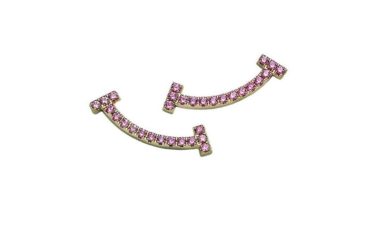 Order Tiffany & Co. 玫瑰金幾何耳環 - 情侶款設計適合男女款。 73515130