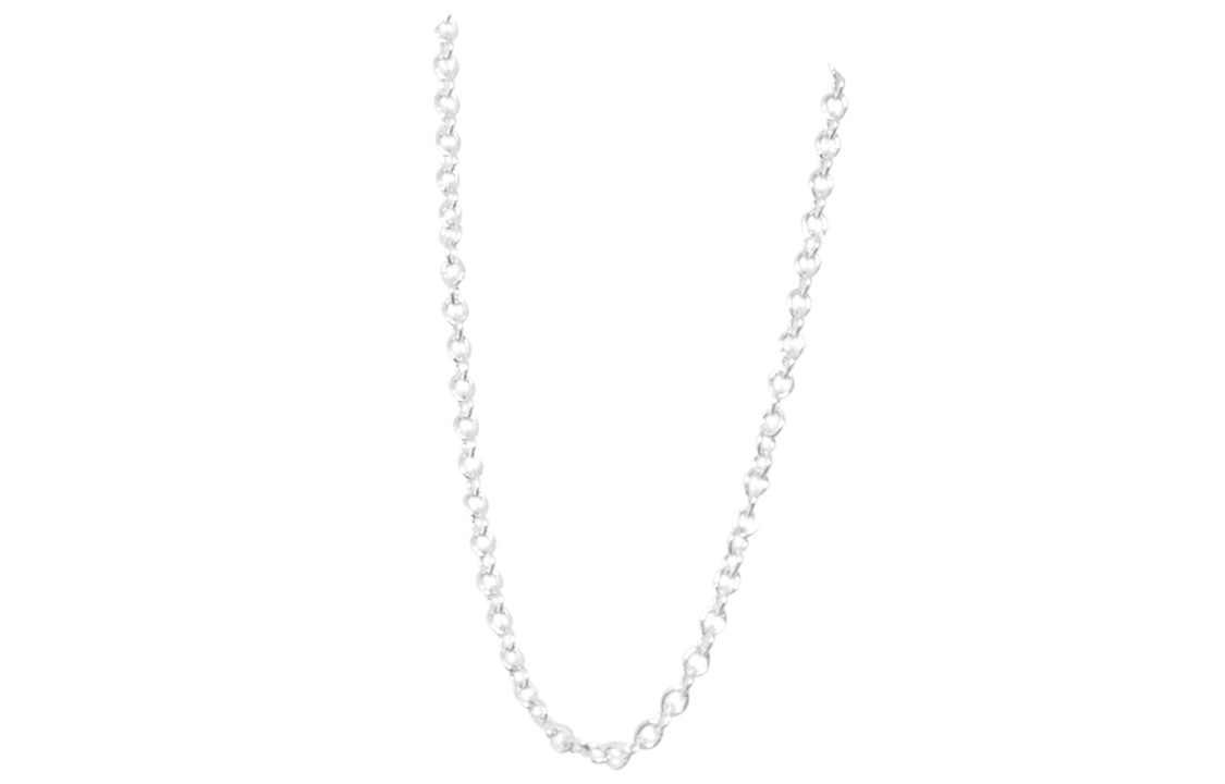 Tiffany & Co. Silver Circle Pendant 925 Sterling Necklace for Couples Unisex. 21771953