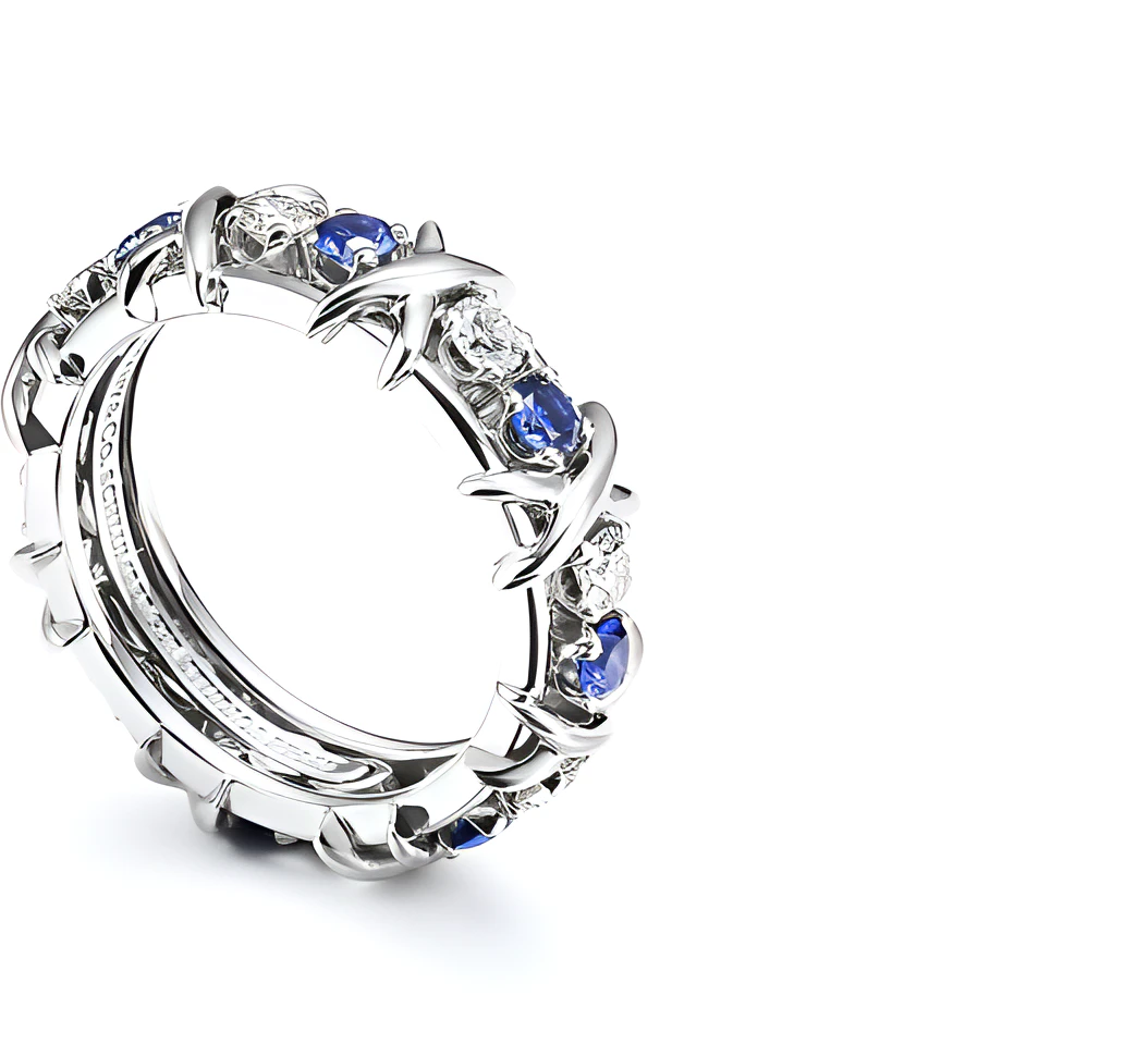 tiffany-and-co-silver-diamond-ring-unisex-couple-design-60127487