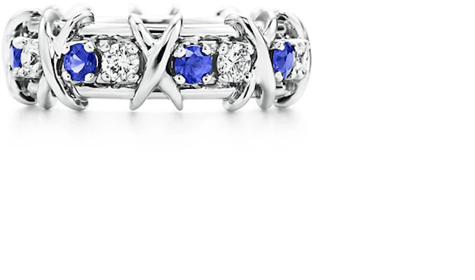 蒂芙尼银钻戒情侣款式男女通用设计. 60127487 Lookbook 蒂芙尼银钻戒情侣款式男女通用设计. 60127487