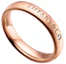 Order TIFFANY & CO. T&CO. 18K玫瑰金鑽石字母雕刻情侶對戒 GRP12384