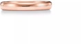 Shop TIFFANY & CO. T&CO. 18K 玫瑰金刻字Logo戒指 情侶款 男女適用 GRP12377