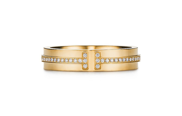 Order Anillo TIFFANY & CO. T Series Oro 18K con Diamantes Estrecho GRP09677