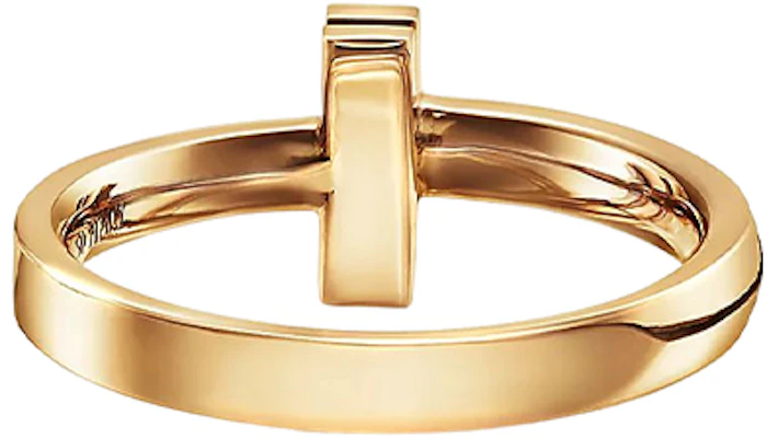 TIFFANY & CO. T Series 18K Gold Ring - Unisex Couple Fashion Jewelry GRP11530 Shop TIFFANY & CO. T Series 18K Gold Ring - Unisex Couple Fashion Jewelry GRP11530