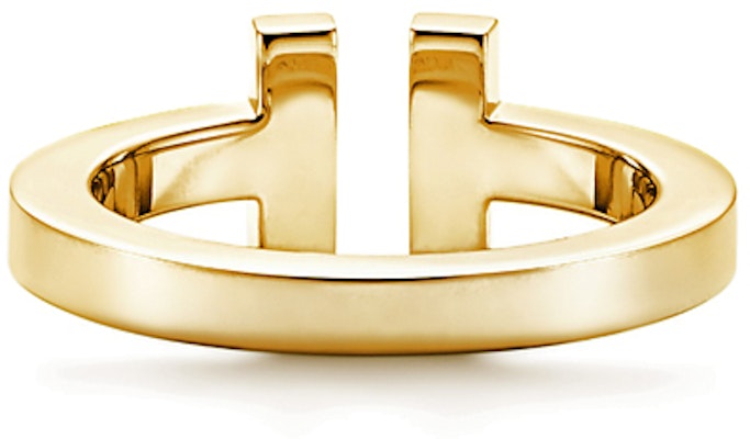 TIFFANY & CO. T系列18K金方形戒指 情侶對戒 純金 GRP07779 Shop TIFFANY & CO. T系列18K金方形戒指 情侶對戒 純金 GRP07779