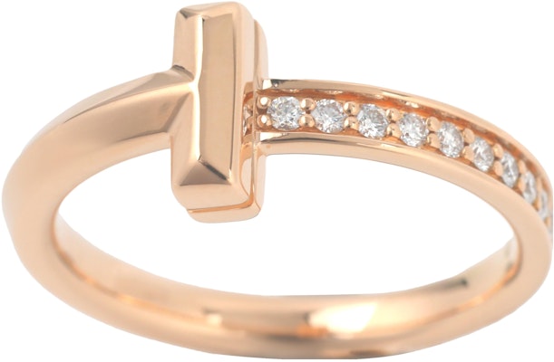 Cincin Tiffany & Co. T Series Narrow Diamond Rekaan Unisex untuk Pasangan. GRP11292 Buy Cincin Tiffany & Co. T Series Narrow Diamond Rekaan Unisex untuk Pasangan. GRP11292