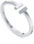 Order Tiffany & Co. T 系列方形銀手鐲 情侶男女通用銀飾 60012321