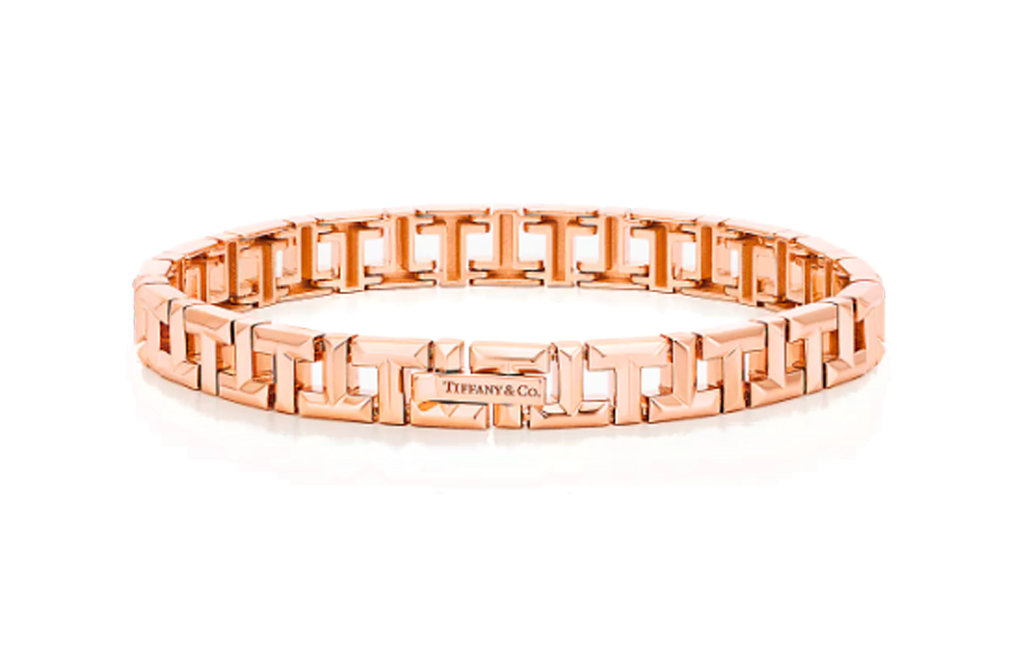 TIFFANY & CO. T Series True Narrow 18K Rose Gold Bracelet for Men. 62996501 圖 3