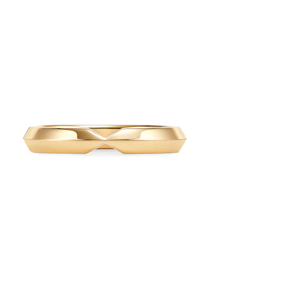 Tiffany & Co. The Tiffany® Setting Narrow Band Ring 18K Gold 3mm GRP11076