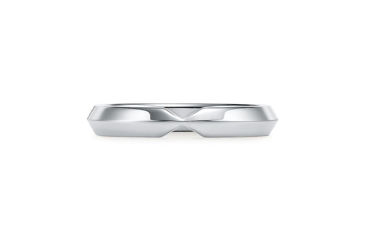 Tiffany & Co. The Tiffany® Setting Platinum 950 Narrow Ring 3mm Wide. GRP11074 圖 3