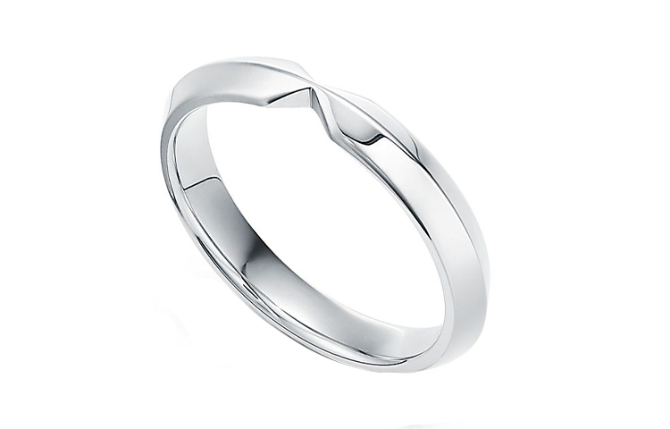 Tiffany & Co. The Tiffany® Setting Platinum 950 Narrow Ring 3mm Wide. GRP11074 圖 4