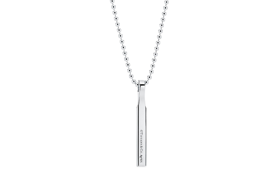 Lookbook Tiffany & Co. 1837系列男性純銀長條吊墜項鍊 63448516