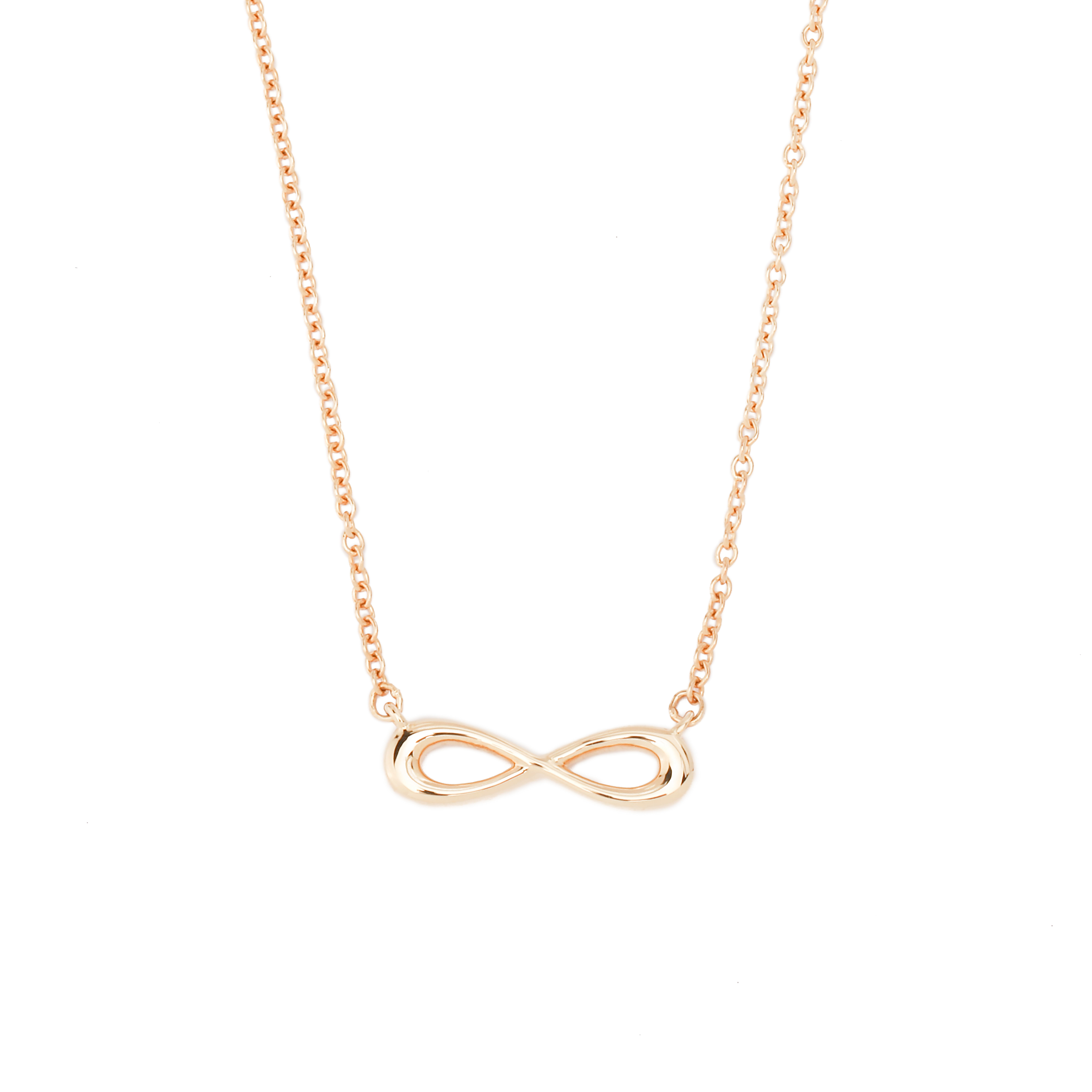 Tiffany & Co. Tiffany 18K Gold Infinity Symbol Mini Necklace Yellow 37955434