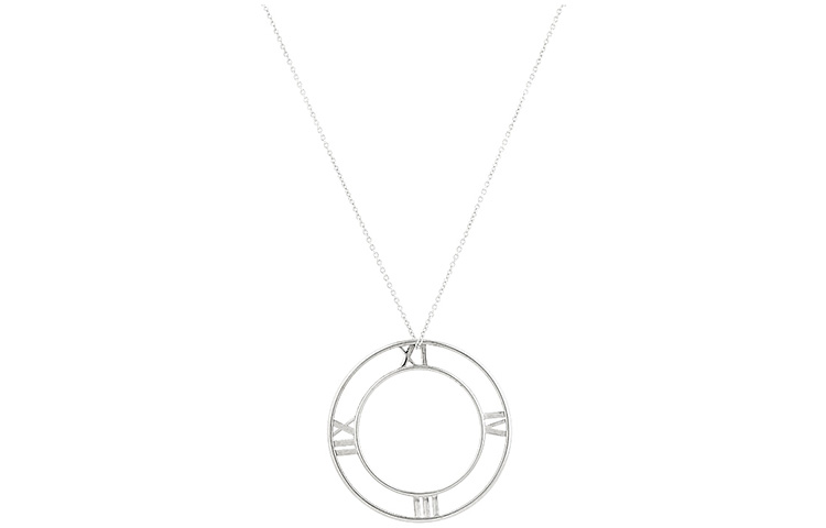 Tiffany & Co. Tiffany Atlas Large Silver Pendant Necklace. 32948499 圖 3