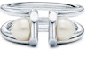Order Tiffany & Co. HardWear純銀雙珍珠戒指 20.7mm款式寬度. GRP11195