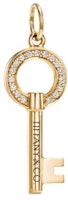 Tiffany & Co. Tiffany Keys Modern Keys Round Pendant 18K Gold Mini Charm (No Chain). 62230118 Tiffany & Co. Tiffany Keys Modern Keys Round Pendant 18K Gold Mini Charm (No Chain). 62230118