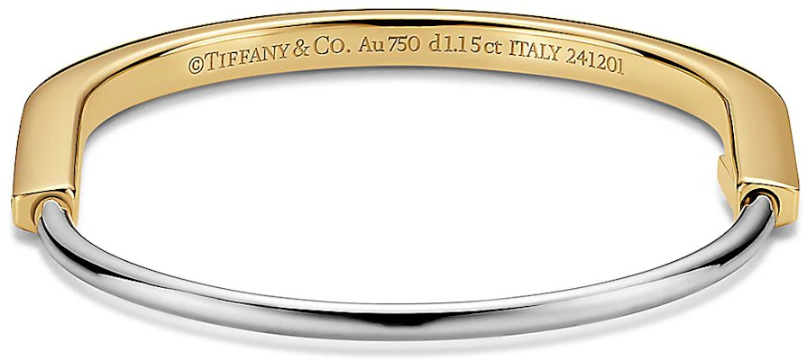 蒂芙尼Tiffany Lock 18K金手链 男女情侣款 - 金色 74363539 Lookbook 蒂芙尼Tiffany Lock 18K金手链 男女情侣款 - 金色 74363539