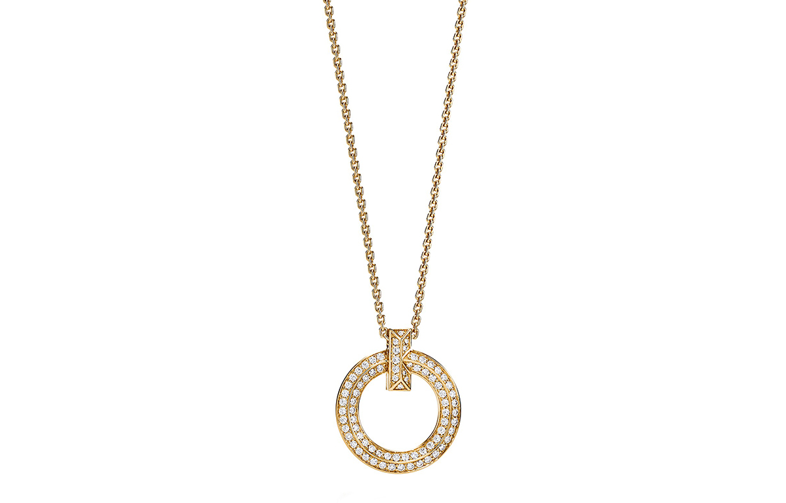 Tiffany & Co. Tiffany T1 Round Pendant Gold Necklace 68172217 圖 3