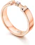 Lookbook Anillo Unisex Tiffany T Serie True Oro Rosa con Diamantes 4mm | Tiffany & Co. GRP10775