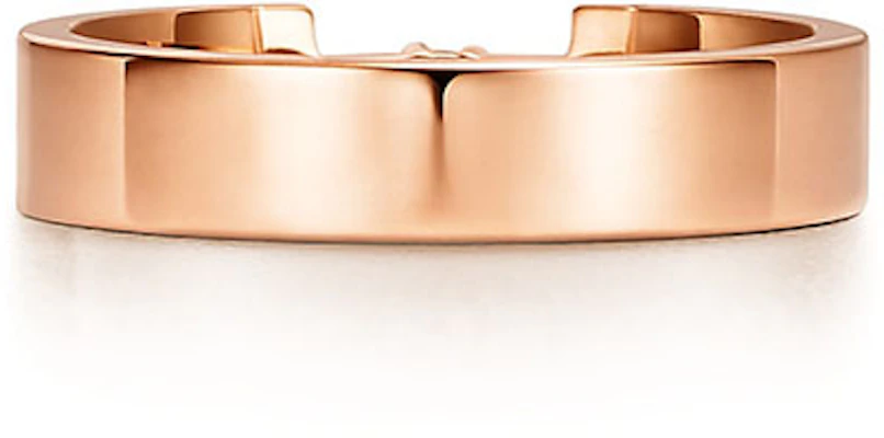 Anillo Unisex Tiffany T Serie True Oro Rosa con Diamantes 4mm | Tiffany & Co. GRP10775 Shop Anillo Unisex Tiffany T Serie True Oro Rosa con Diamantes 4mm | Tiffany & Co. GRP10775