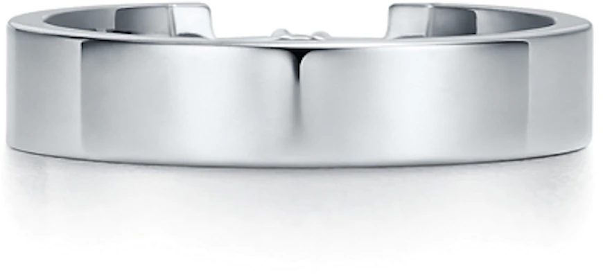 Cincin Emas Putih Tiffany & Co. Tiffany T Siri True Perak Sterling Berlian 4mm. GRP10808 Shop Cincin Emas Putih Tiffany & Co. Tiffany T Siri True Perak Sterling Berlian 4mm. GRP10808