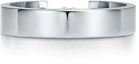 Shop Cincin Emas Putih Tiffany & Co. Tiffany T Siri True Perak Sterling Berlian 4mm. GRP10808