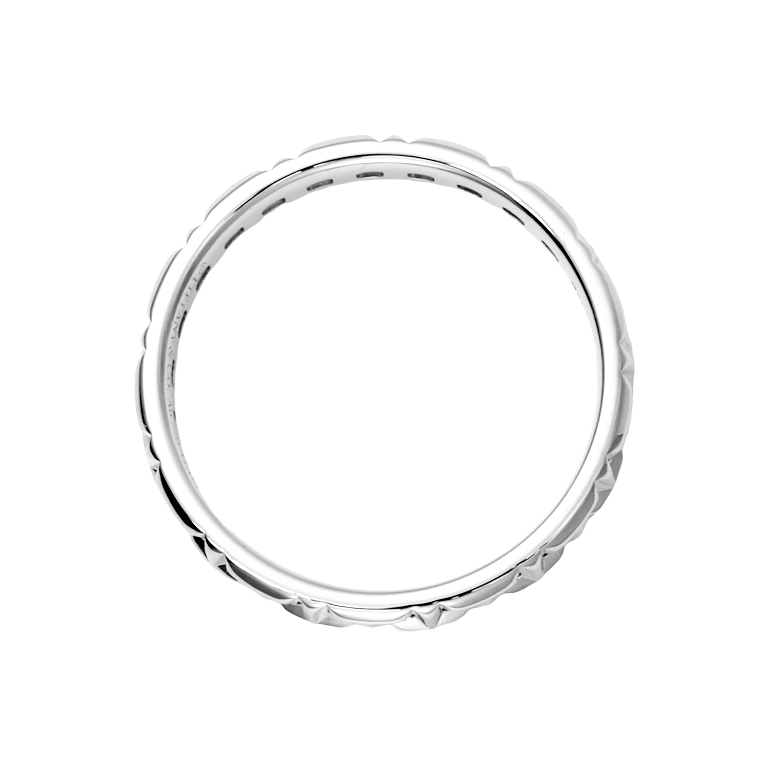 Tiffany & Co. Tiffany T True Narrow 18K White Gold Ring Unisex Couple's Edition GRP10579 圖 3