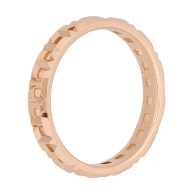 Tiffany & Co. Tiffany T True Rose Gold Ring Unisex Couple Design. GRP10820