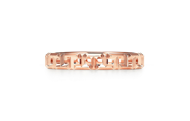 Tiffany & Co. Tiffany T True Rose Gold Ring Unisex Couple Design. GRP10820 圖 2